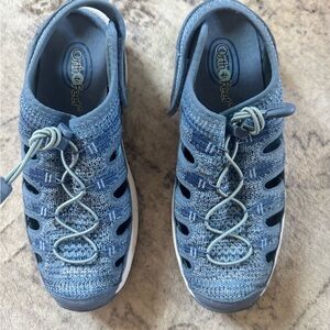 Orthofeet Women's Blue Sandals
